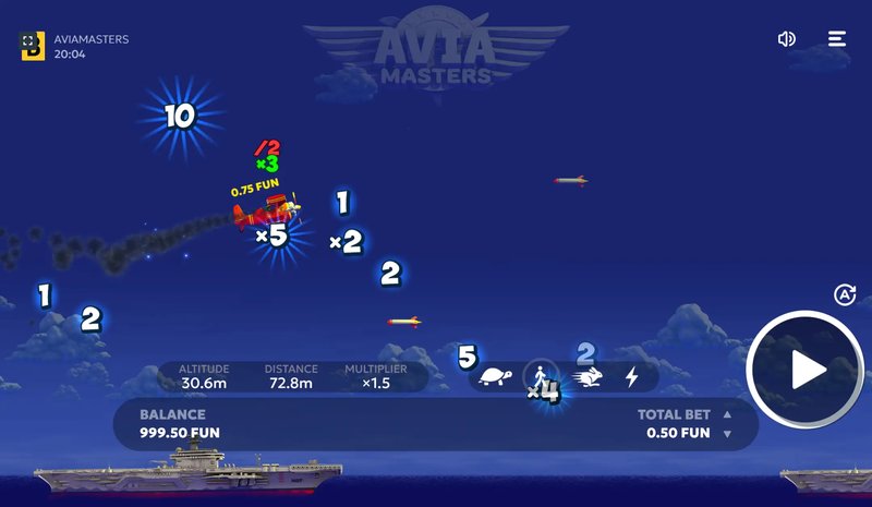 Best avia masters real money in United Kigdom